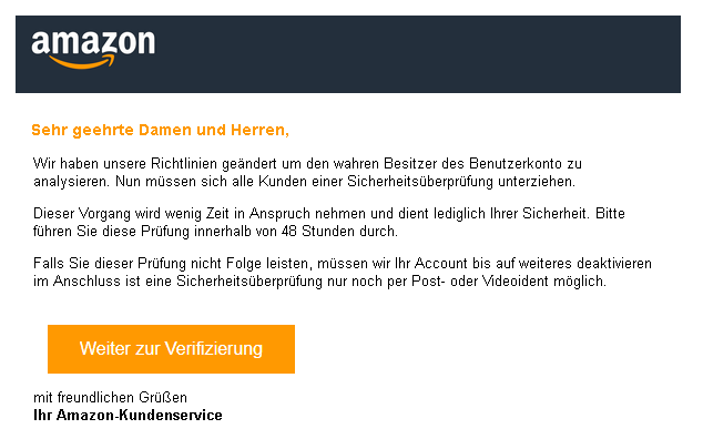Phishing-Radar: Aktuelle Warnungen | Verbraucherzentrale.de